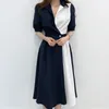 Casual Dresses Midi in Vintage Playa Women Clothes for Woman Boho Dress Sets Urban Korean Dongdaemun 2023 Elegant Gown Harajuku 230419