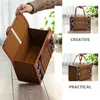 Dinnerware Sets Fruit Basket Woven Baskets Picnic Hamper Tote Shopping Bag Handbag Bamboo Handwoven Storage Box Child