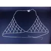 Yeni Aksesuarlar Rhinestone Sütyen Vücut Zinciri Cutton Uzay İç çamaşırı Seksi Bikini Top Gece Kulübü Glitter Diamond Kıyafet