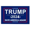 Bannerflaggor 2024 Trump Presidential USA Valflagga 90x150cm Kampanj för banners Save America Again 9JH Q2 Drop Delivery Home GA DHM0U