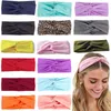 2 STÜCK Stirnbänder Stirnbänder Für Frauen Haarband Twist Leopard Haarbänder Elastischer Turban Headwrap Make-up Sport Yoga Stirnband Mädchen Haarschmuck Y23