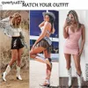 Moda Çizmeler BONJOMARISA Cowgirls Kovboy Pembe Metalik Batı Kadınlar Için Sivri Burun Yığılmış Topuklu Orta Buzağı Üzerinde Çekin Marka Tasarım