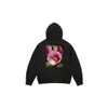 23FW Uomo Donna Box Letter Felpe con cappuccio Classico Hibiscus Syriacus Fiore Stampa Felpe Autunno Inverno Pullover con cappuccio Casual Street Fashion Maglione TJAMWY230