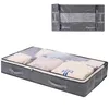 Storage Bags Under Bed Bins Blankets Clothes Comforters Bag Breathable Zippered Organizer Organization And Bedroom