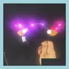 Świąteczne dekoracje LED Posmacki na głowice zapalania opaski na głowę renifer imprezowy Luminous Glow Headpiece migające opaski do włosów upuść zależność dhwck