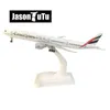 Block Jason Tutu 20cm Förenade Arabemiraten Boeing 777 Airplane Model Plane Aircraft Diecast Metal 1300 Scale Planes Drop Shippi 231118