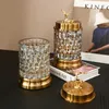 Vorratsflaschen Lebensmittel Bonbonglas Kristallglas Gläser und Deckel Flasche Wohnzimmer Kreative Heimdekoration Tee Kaffeebohnen Getreidebehälter