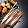 Tools 304 Stainless Steel Korean Style Barbecue Clip BBQ For Gatherings Kitchen Thickened Non Slip Steak