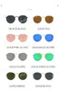 Män klubbmasters solglasögon klassiska raies förbjuder varumärke retro kvinnor lyxdesigner Eyewear Metal Frame Designers Sun Glasses Woman 3447 med Box A3
