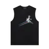 Tops Summer Designer Tanks Top pour hommes Veats Verses avec lettres Fashion Sans manches Blouse Bloue Black White Multi Style Asian Taille X