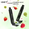 Orijinal Iget Legend 4000 Puflar Tek Kullanımlık Elektronik Sigara 14ml Pod Cihaz Kiti önceden doldurulmuş Pod 1500mAh Pil Tek Kullanımlık Vape Kalemleri Kiti