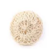 Sublimazione Sisal Bath Sponge Natural Organic Handmade Planted Shower Ball Esfoliante Crochet Scrub Skin Puff Body Scrubber FY3454