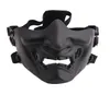 Scary Smiling Ghost Half Face Mask Shape Adjustable Tactical Headwear Protection Halloween Costumes Accessories Cycling Face Mas5478497