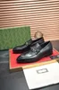 14 Model Męski luksusowy biznes Brock buty ślubne skórzane buty British Style Oxford Success Man Fashion Designer Sukiety Buty plus rozmiar 45