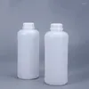 Bouteilles de stockage 1000 ML bouteille ronde récipient en plastique vide pour Lotion liquide matériau de qualité alimentaire étanchéité hermétique 1 pièces