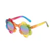 Sunglasses Fashion Classic Rounds Children Baby Plastic Boys And Girls Vintage Mirror Kids Out Door Sun Glasses