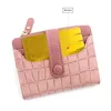 Portafogli Portamonete da donna in pelle PU con cerniera Sicuro Portafoglio da viaggio con pochette multi-card di grande capacità Portafoglio portatile solido