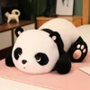 Bambole di peluche 25 40 55 cm Kawaii Animal Big Panda Peluche Orso gigante Cuscino Cuscino Cute Cartoon Doll Ragazza per bambini Regalo di Natale 231118