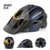 Cycling Helmets High Strength Riding Helmet Batfox Sports Camera Mountable Streamline Bicycle Helmet With Warning Tail Light Breathable P230419