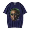 T-shirts hommes Rappeur Young Thug Graphic T-shirt Hommes Femmes Mode Hip Hop Street Style Tshirt Été Casual T-shirt à manches courtes surdimensionné J2307