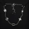 Girocolli Designer Collana Girocollo Catena Gun-black Letter Pendenti Statement Fashion Womens Collana Accessori per gioielli da sposa