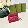 Femmes porte-cartes porte-clés haute qualité en cuir véritable avec métal classique femmes fermeture éclair portefeuille porte-monnaie sacs à main accessoires