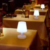 Masa lambaları Açık aydınlatma LED Gece Işıkları Uzak Renkli Oturma Odası Mantar Yatak Odası Dekoru için Şarj Edilebilir