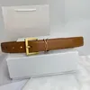 Belt for Women Genuine Leather 3.0cm Width High Quality Men Designer Belts Y Buckle cnosme Womens Waistband Cintura Ceintures With box