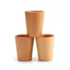 Wine Glasses Wooden Glass Japanese Sake Cups Mug Simple Beech Household Tea Cup Creative Diy Gift Drop Delivery Home Garden Dhgarden Dhom3