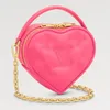 Tasarımcı çanta kadın çanta omuz çantası Pop My Heart Kılıfı işlemeli cüzdan M81893