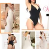 Kvinnors shapers afrulia bodysuits Shapewear thong Summer Sexig Deep v Crop Fajas midjetränare korsett kvinnor spaghetti strap club bär kropp