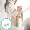 Декоративные цветы запястье свадебное цветочное браслет браслет для выпускного брака свадебной ручной лент подружки невесты поставляют ювелирные подруги невесты.