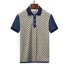 Men Summer Casual T Shirts Designer Mens Polos Letter Print Fashion Polo