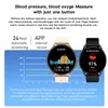 NYA MEN SMART WACK MEN FULL TOUCH SCREE Sports Fitness Watch IP67 Waterproof Bluetooth för Android iOS Smartwatch Women