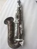 Alto Sax Mark VI Profesyonel Usta Serisi Kıdemli Antika Bakır Gümüş Key E Düz Yeni saksafon ile