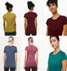 2021 Yoga Womens undefined Swiftly Shirts Tech T shirt Short Sleeve Crew 2.0 t-shirts tshirt Sport Outdoor Outfit 0202 H6LX#6118006