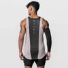 Débardeurs pour hommes CORE VENTED Workout Gym Hommes Top Muscle Sans Manches Sportswear Chemise Stringer Mode Bodybuilding Singlets Fitness Gilet