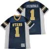 High School Penn Hills 59 Aaron Donald Jerseys Futebol para Fãs do Esporte Puro Algodão Moive Respirável Equipe Cor Vermelho College All Ed Vintage University Retro