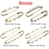 5pcs/lot Safety Pins Brooch Blank Base Brooch Pins 50/80/90mm Pins 3/5 Rings Jewelry Pin for Jewelry Making Supplies Accessorie Jewelry MakingJewelry Findings