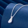 Gepersonaliseerde ketting T V Veelzijdige druppel T Goudvormige hanger Eenvoudige lichte kraagketting voor vrouwen ersatile