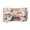 Acessórios para o cabelo estampa de flor FLOR CHIFFON BIG BOWKNOT Headwraps