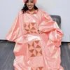 Ethnische Kleidung Free Style Afrikanisches Kleid für Frau Stickerei Design Ladys Kleidung Plus Size Kleider für Frauen 230419