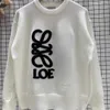 2023 Autumn winter knitted sweater womens towel embroidery lowewe knitwear wool designer warm Sweater new loewee loewes long-sleeved pullover bottoming shirt t2