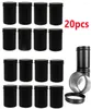 Бутылки для хранения 200 мл круглые матовые черные металлические банки для свечей пустые контейнеры сосуды олово для набора для изготовления воска DIY7173076