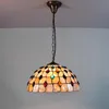 Pendant Lamps European Glass Beads Lighting Cover Peacock Tail Living Room Dining Study Bedroom Cafe ModernPendant