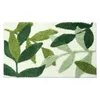 Carpets Bathroom Rug Durable High Density Area Plant Flower Pattern Entrance Floor Bath Mat Daily Use