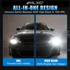 New H15 Led Canbus H7 40000LM High Beam DRL Day Running Lights 120W Car Auto LED Headlight Bulbs for Audi Golf VW