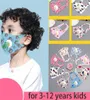 Moda dos desenhos animados lavável crianças boca máscara com válvula de respiração crianças rosto capa pm25 ambiente ao ar livre MouthParty Masks3812246