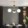 Scandinavische moderne plafondkroonluchter Home Decor Chroom/goud LED-kroonluchter Verlichting Slaapkamer Eetkamer Woonkamer Hanglamp