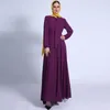 Ubranie etniczne Mandylandy Ramadan Muslim Sukienka Kobiety Lato Summer Arab Arabi Abaya Szyfon